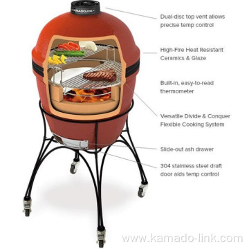 Kamado bbq l accessories pizza grilling set